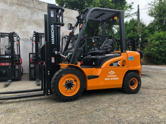 hướng dẫn đỗ xe nâng đúng kỹ thuật