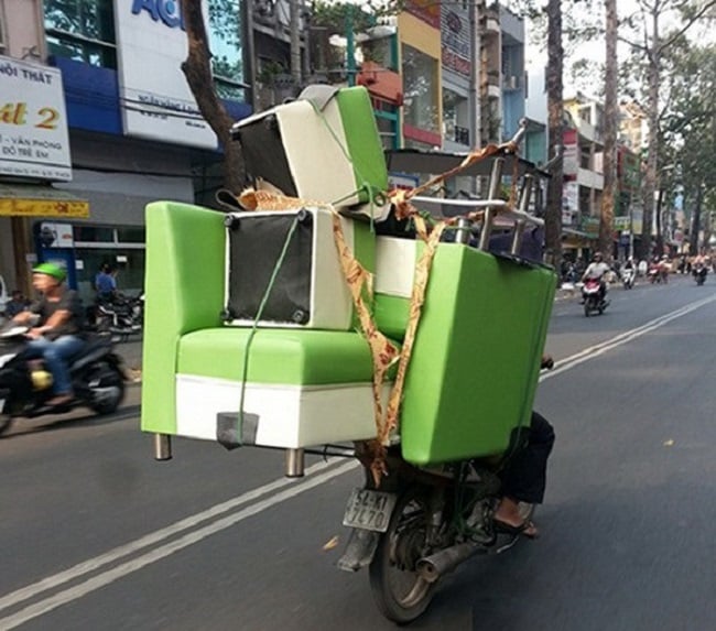Chọn những tuyến đường thông thoáng để vận chuyển