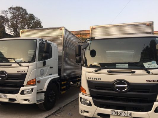 Các loại hình xe tải mà Taxi Tải sở hữu