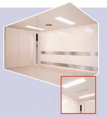 kích thước thang máy chuyển hàng 750kg