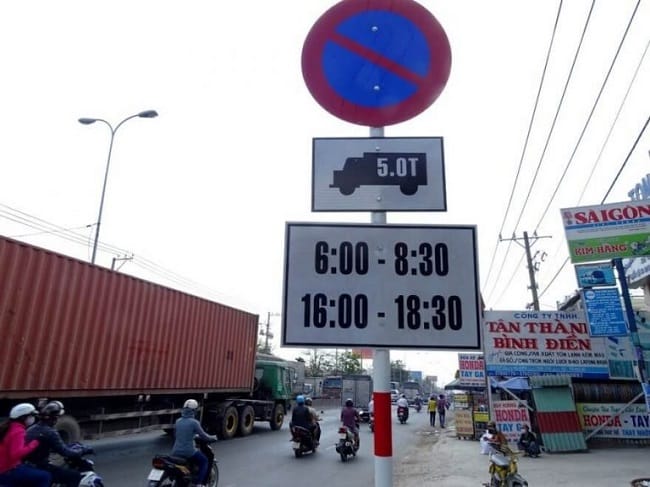 Quy định giờ cấm xe tải TPHCM mới nhất