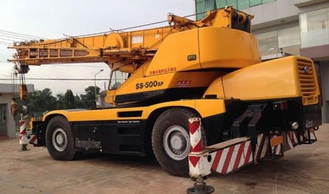 tổng quan xe cẩu kato 50 tấn