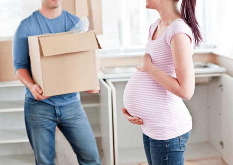 Phụ nữ có nên chuyển nhà khi mang thai